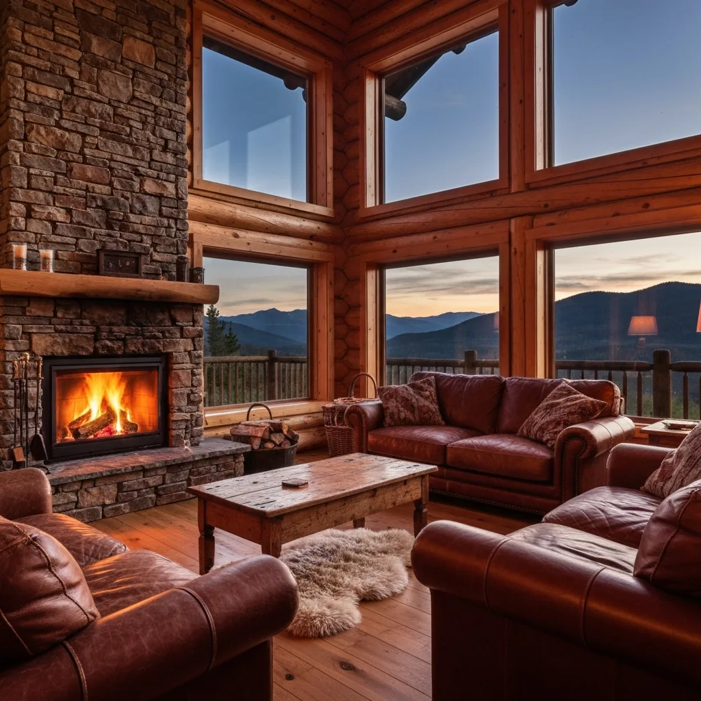 Cozy Fireplace Cabins