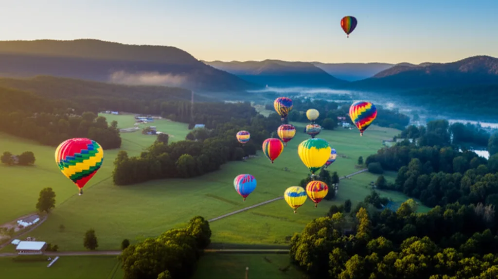 Helen to Atlantic Hot Air Balloon Race