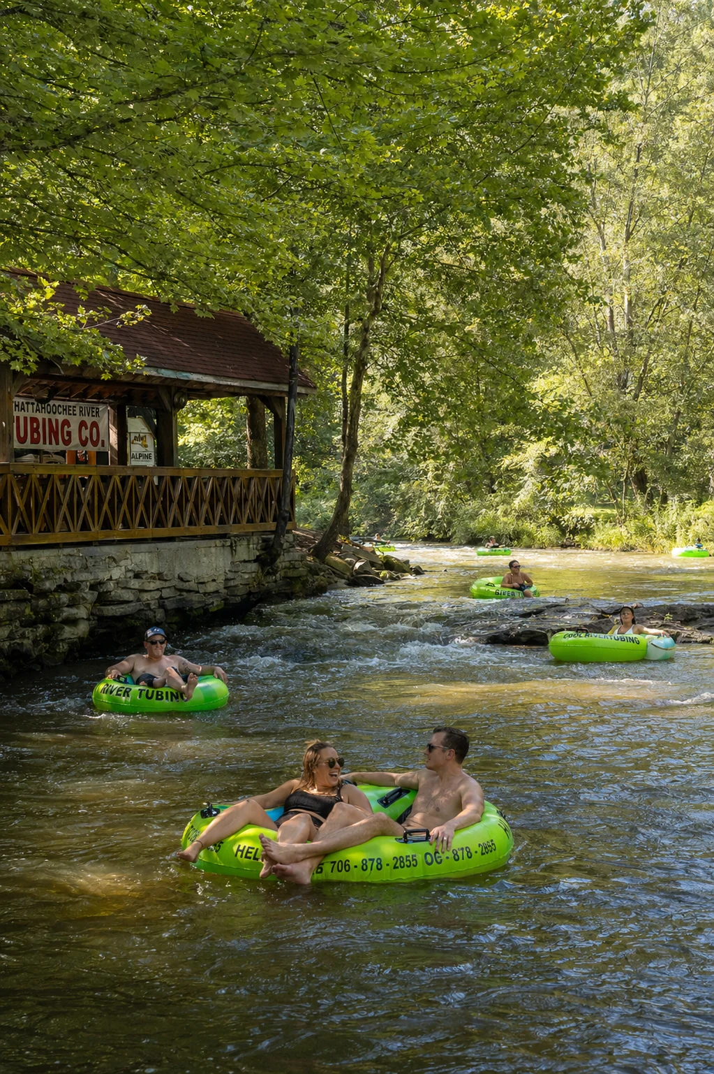Summer River Tubing