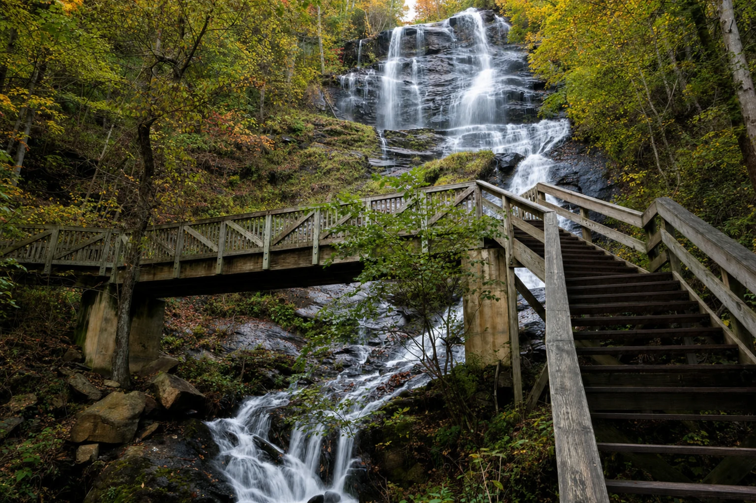 Amicalola Falls Top Observation Deck