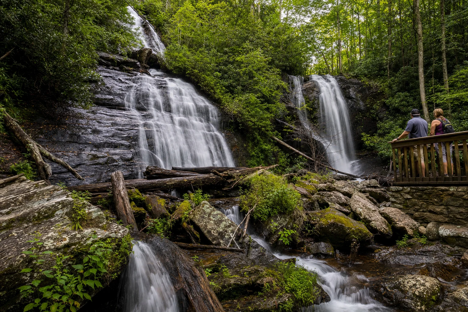 Anna Ruby Falls Trail