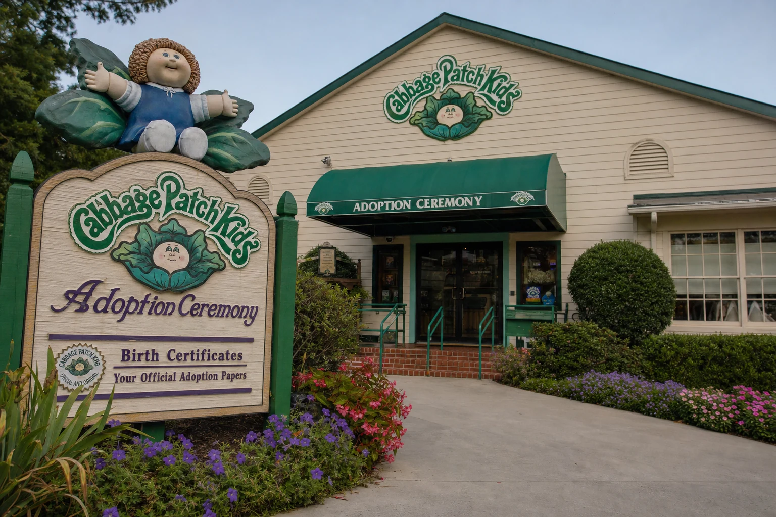 Cabbage Patch Kids Adoption Ceremony