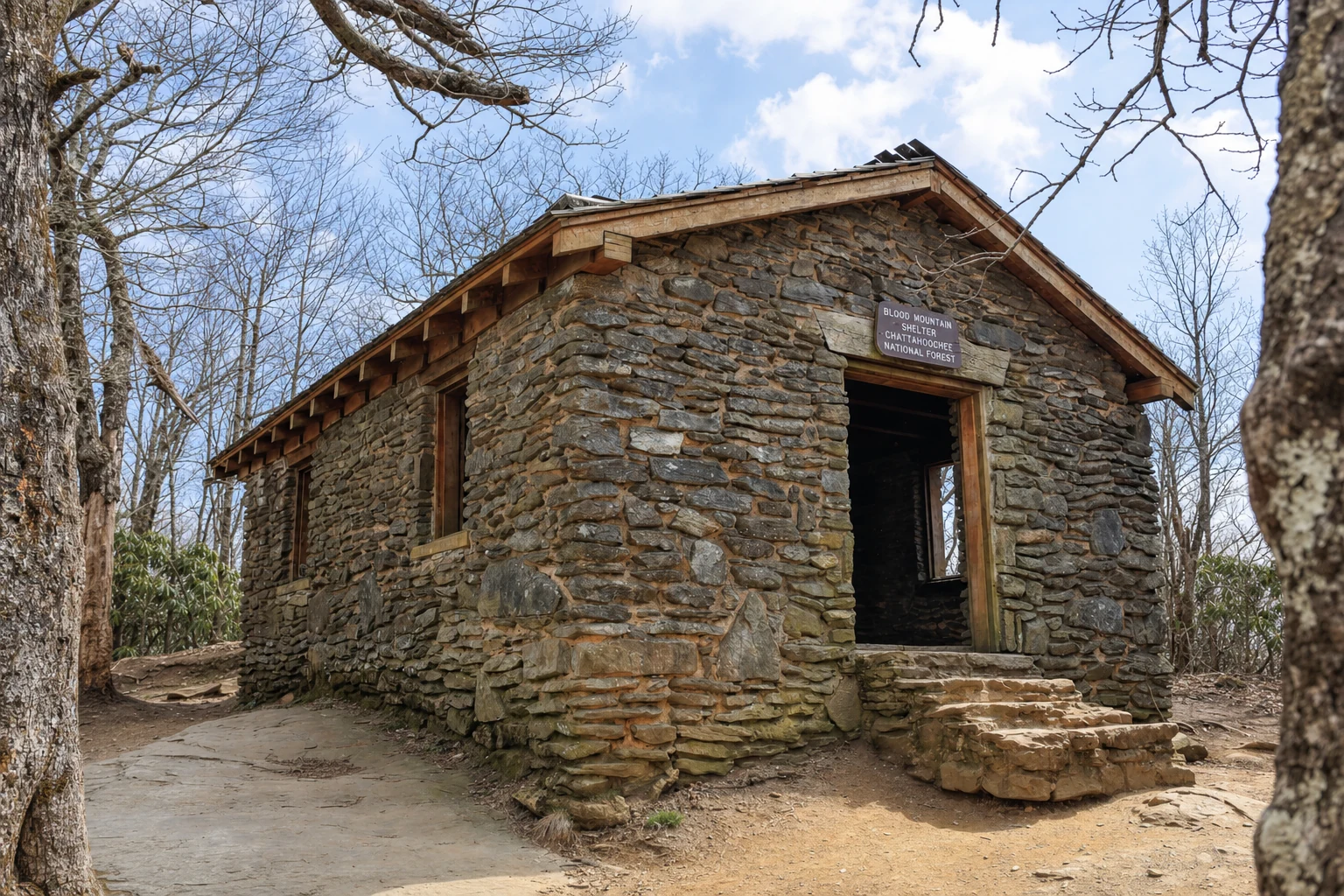 Blood Mountain Shelter