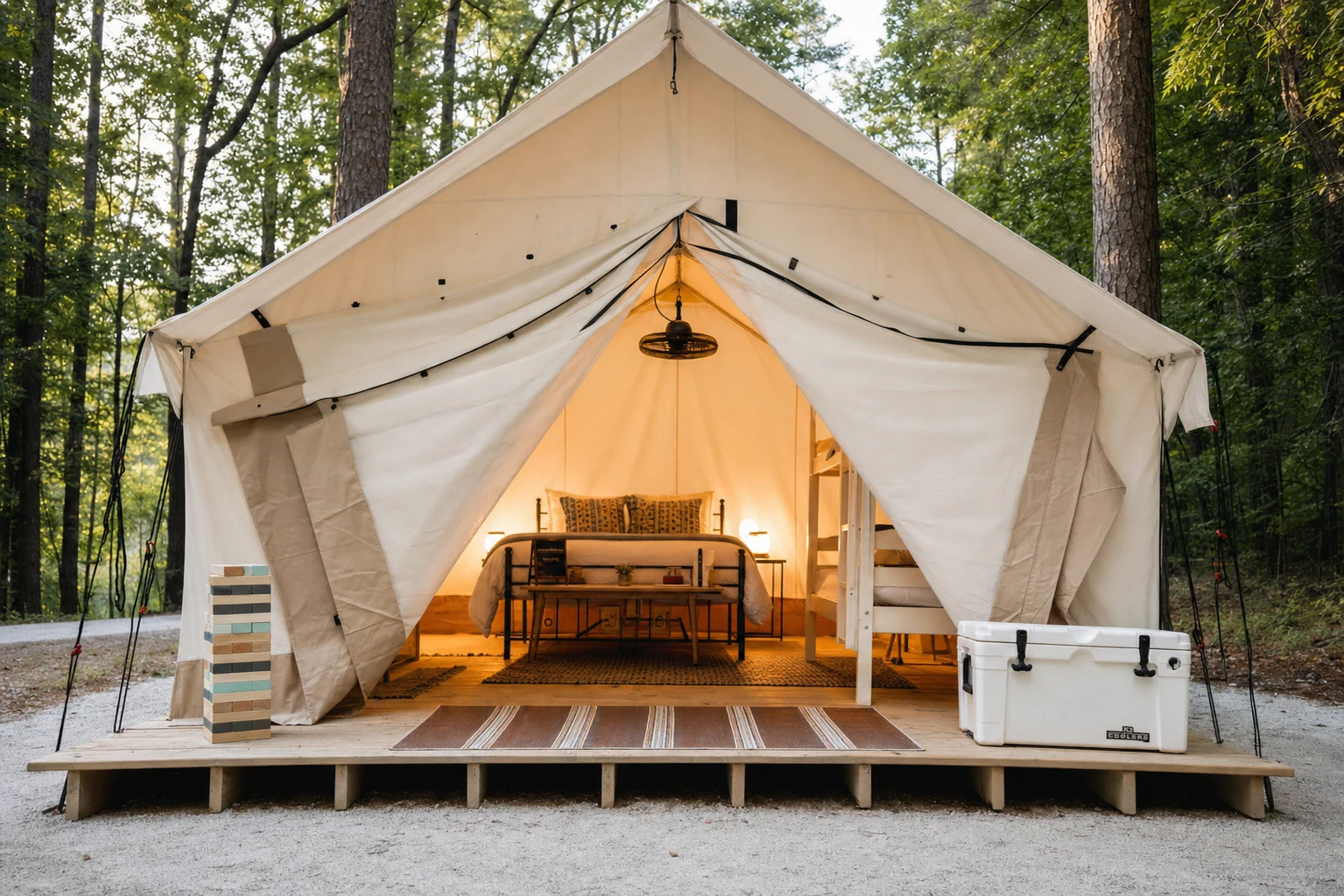 Unicoi State Park Glamping Tents