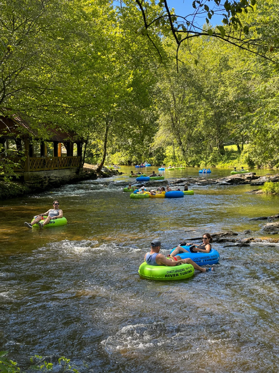 Chattahoochee River Tubing, Helen