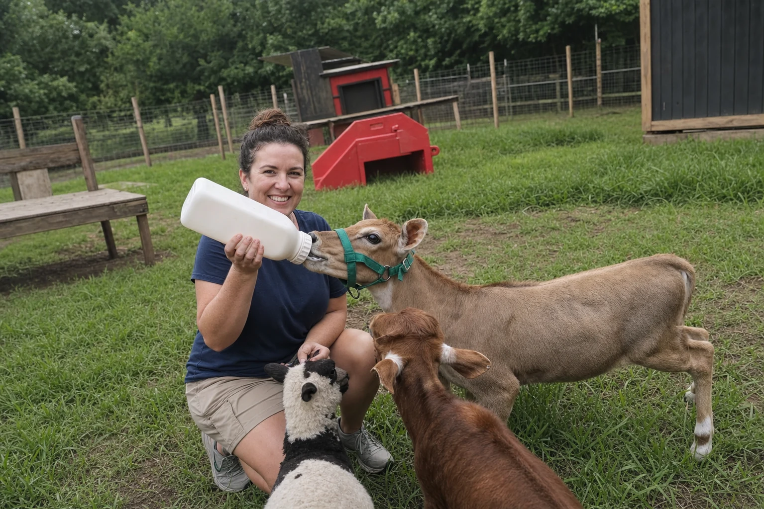 North Georgia Wildlife Park Petting Farm
