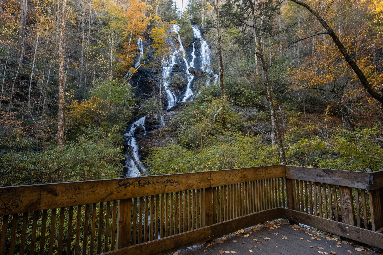 Dukes Creek Falls ADA Upper Overlook