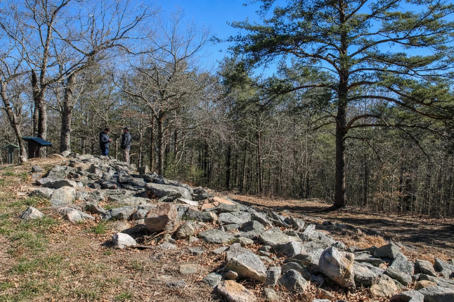 Fort Mountain Ancient Stone Wall