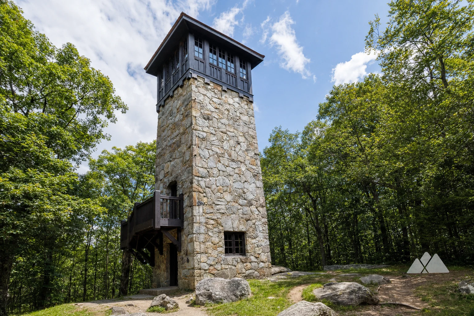 Fort Mountain CCC Stone Fire Tower