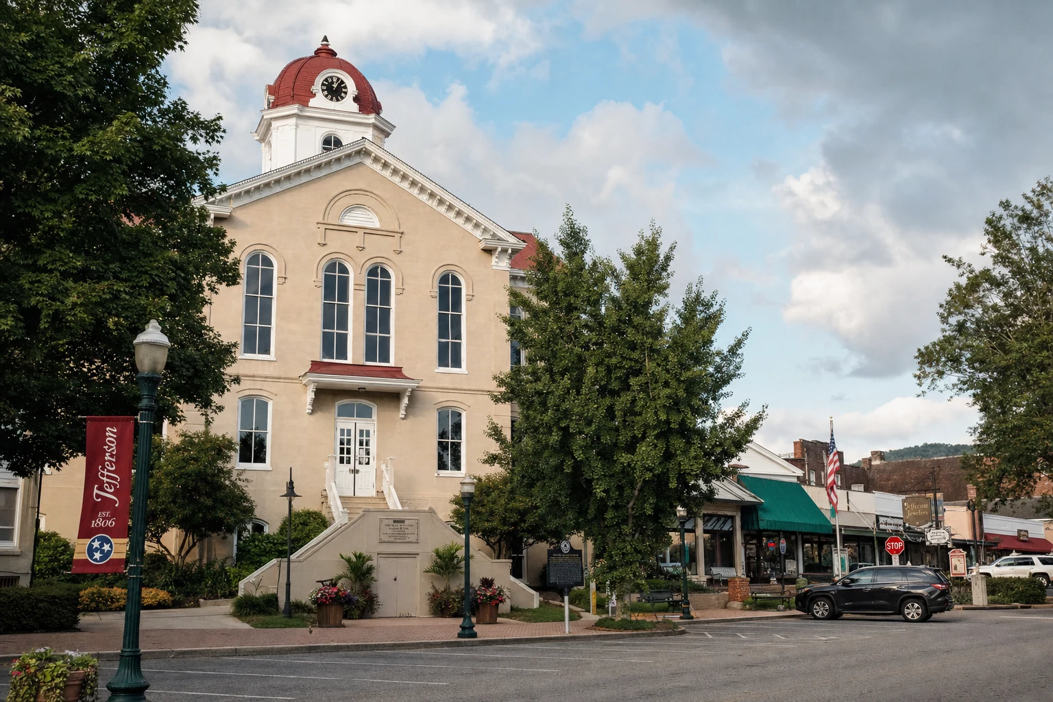 Jefferson, GA Historic Downtown Square