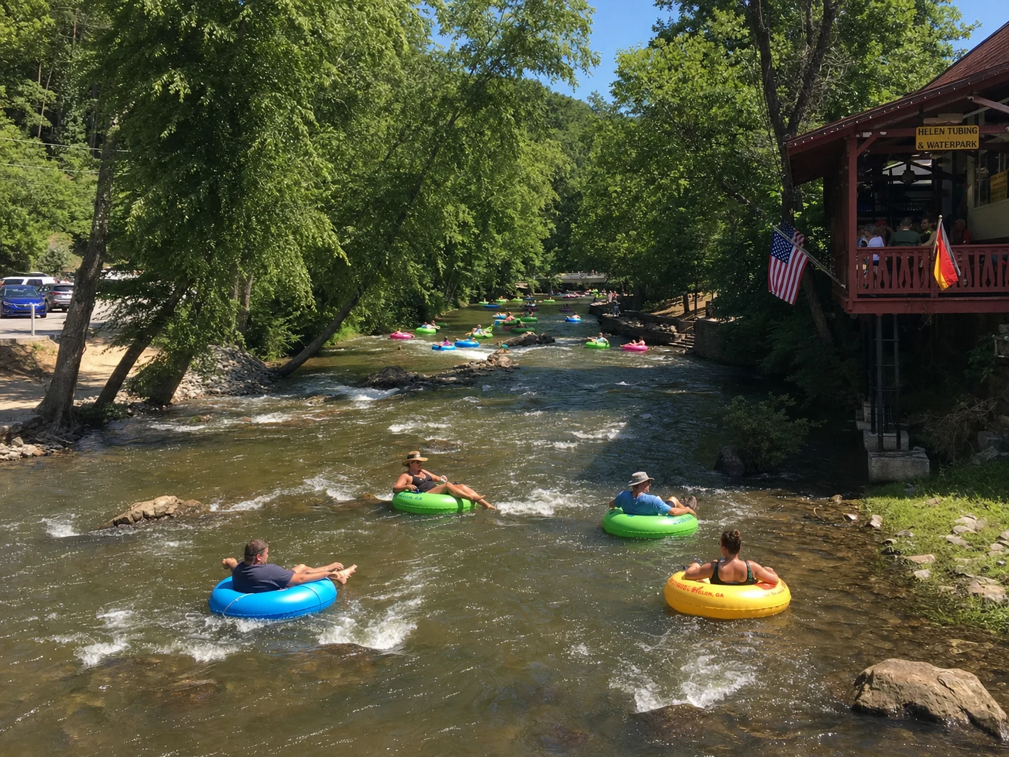 Chattahoochee River Tubing
