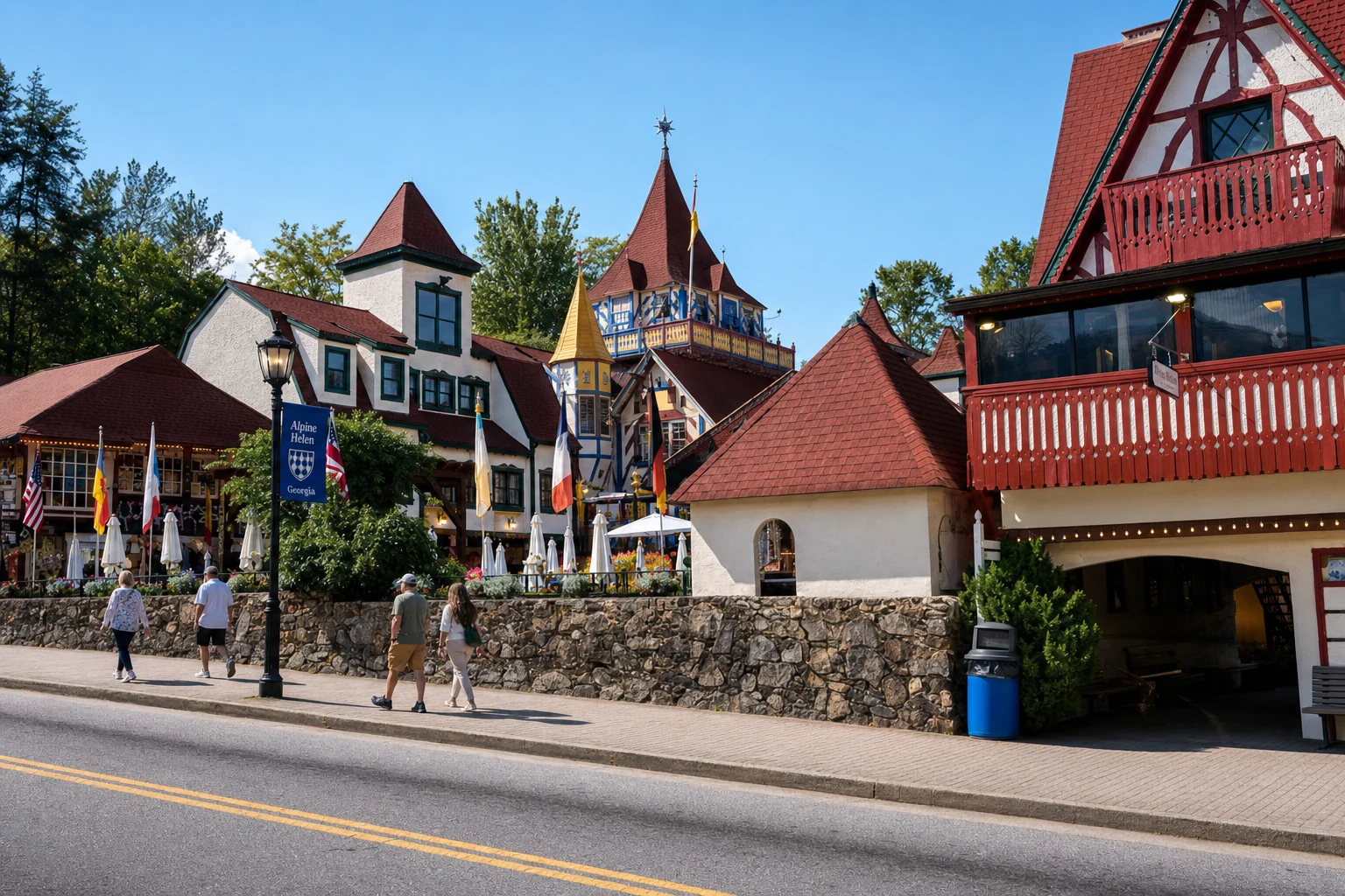 Helen Alpine Architecture Walk