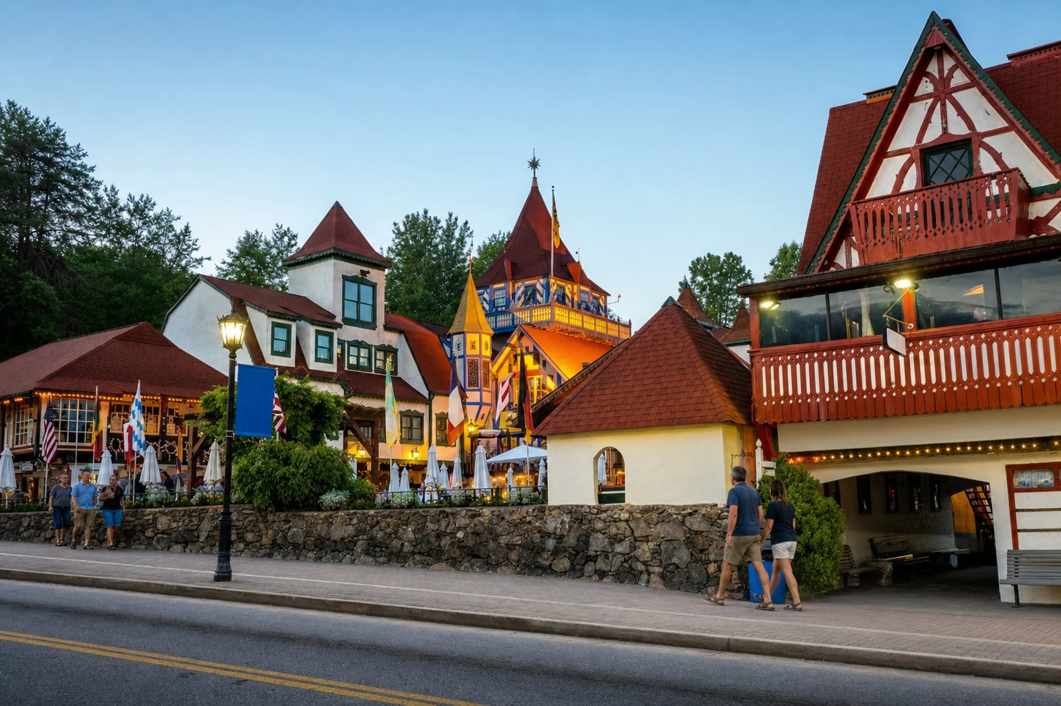 Helen Alpine Village Walking Tour