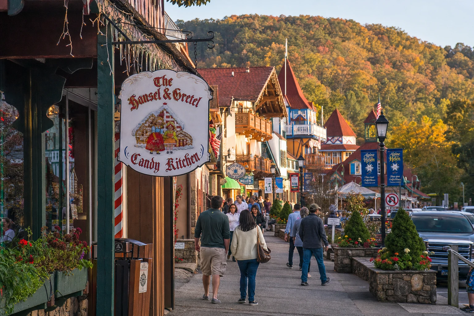 Helen, Georgia Bavarian Village Weekend