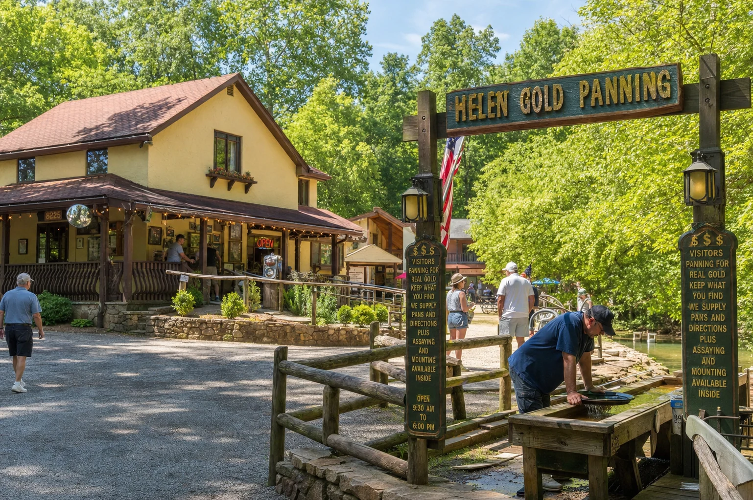 Helen Gold Panning