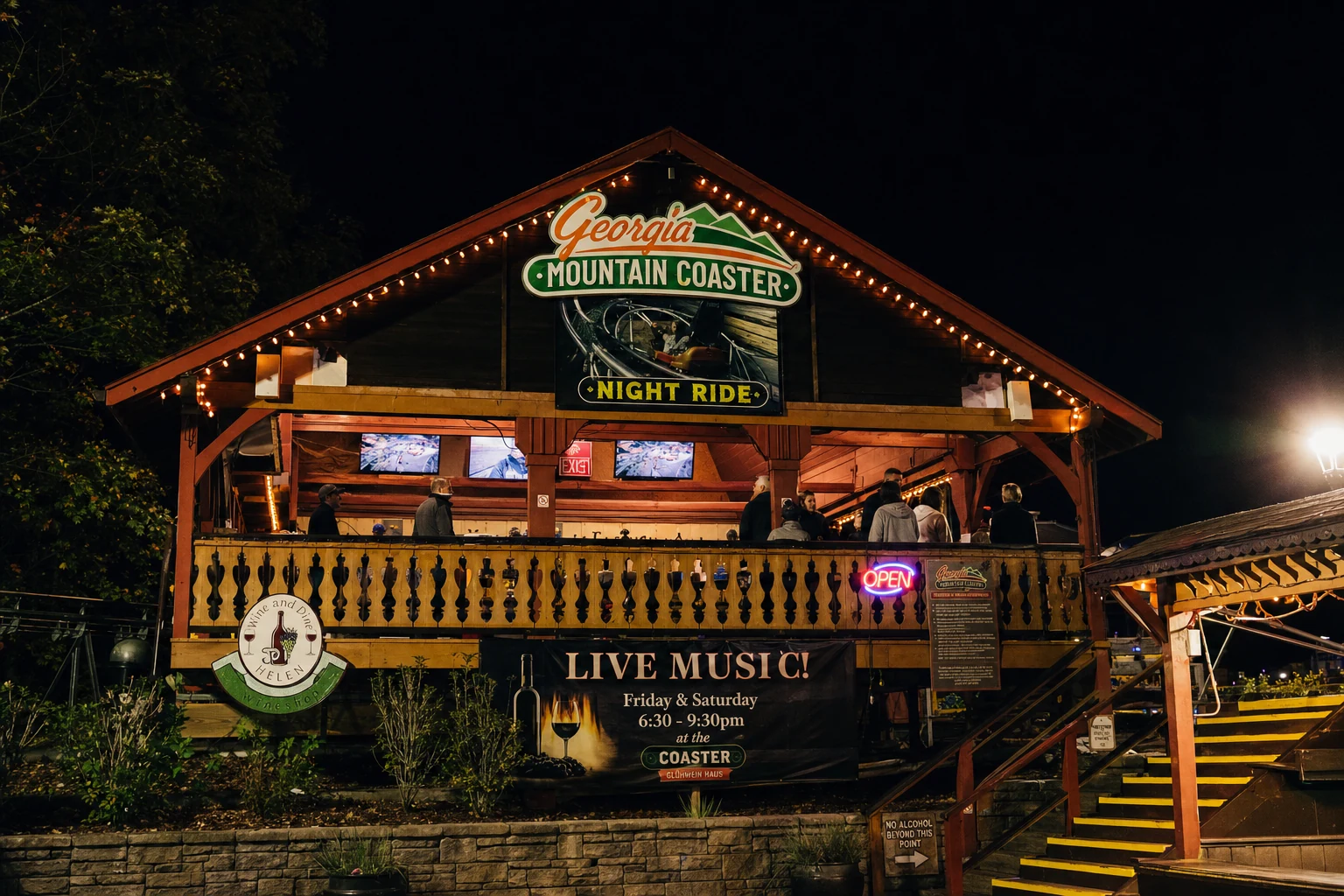 Georgia Mountain Coaster Night Ride