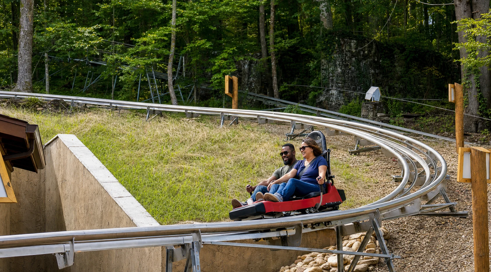Georgia Mountain Coaster Track