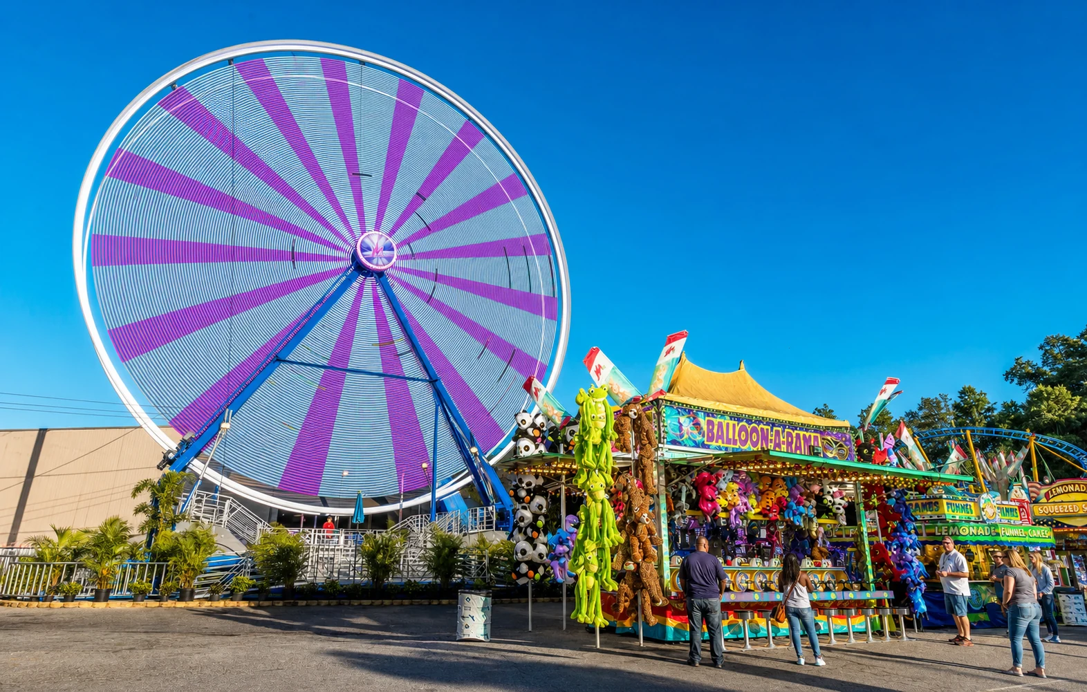 Wade Shows Carnival Midway
