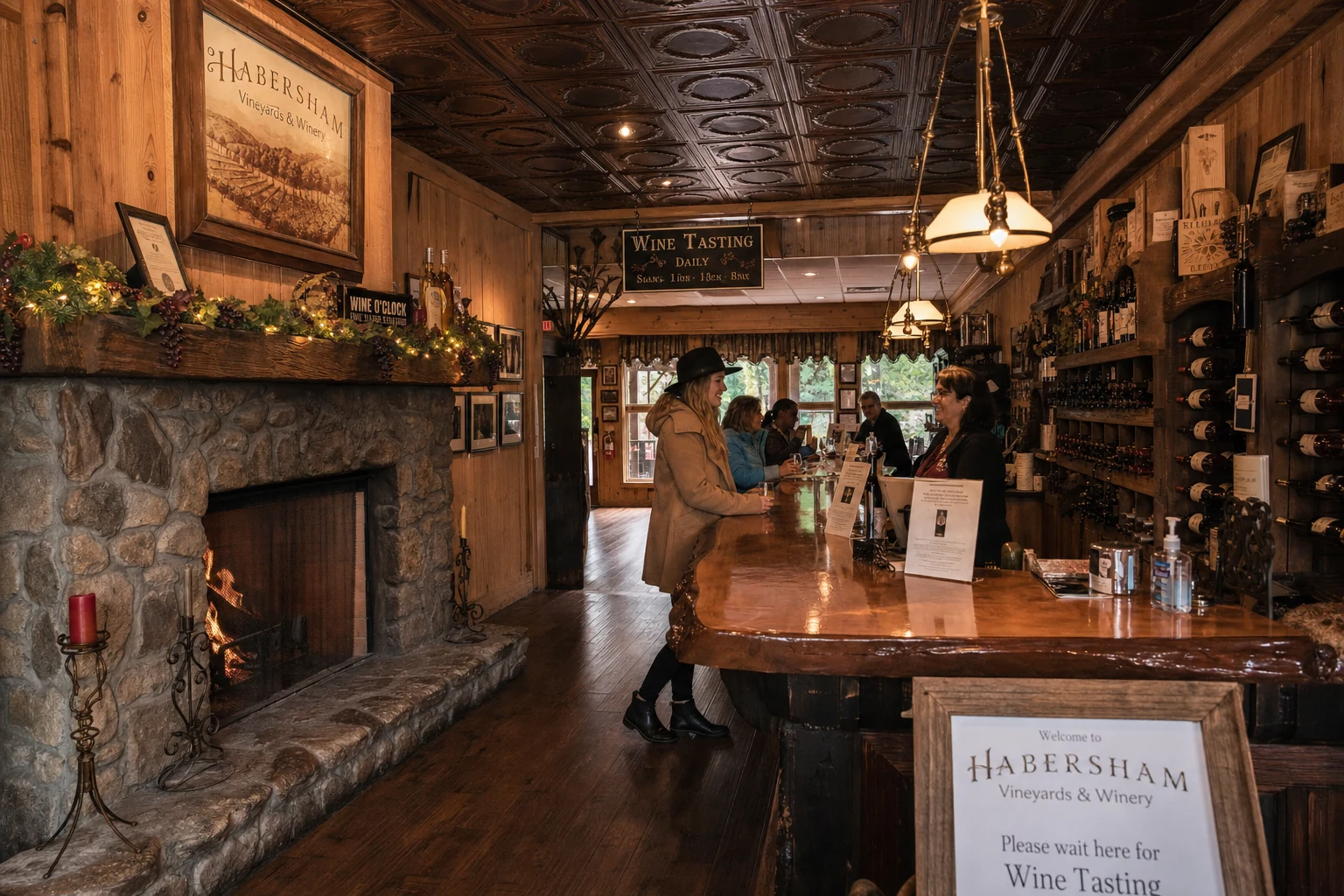 Habersham Winery Wine Tasting