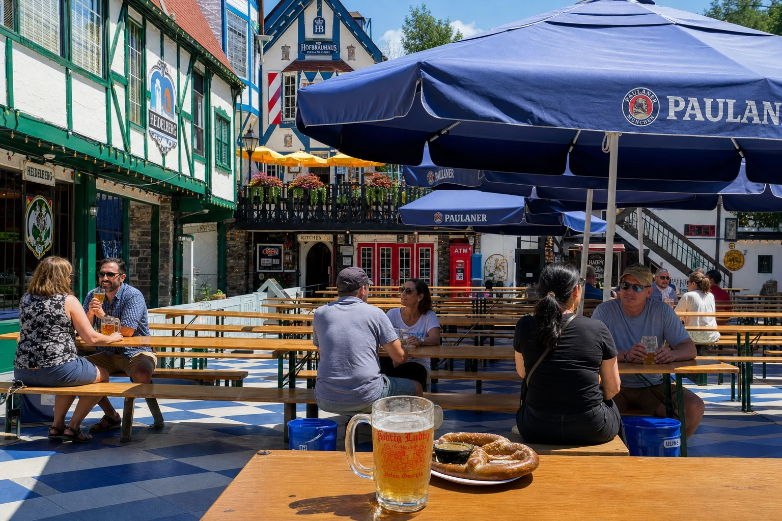 Happy Hour in Helen, Georgia