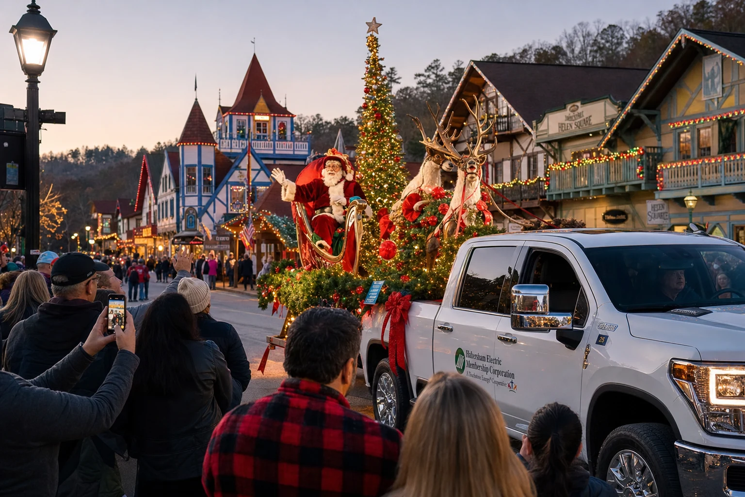 Helen Christmas Parade
