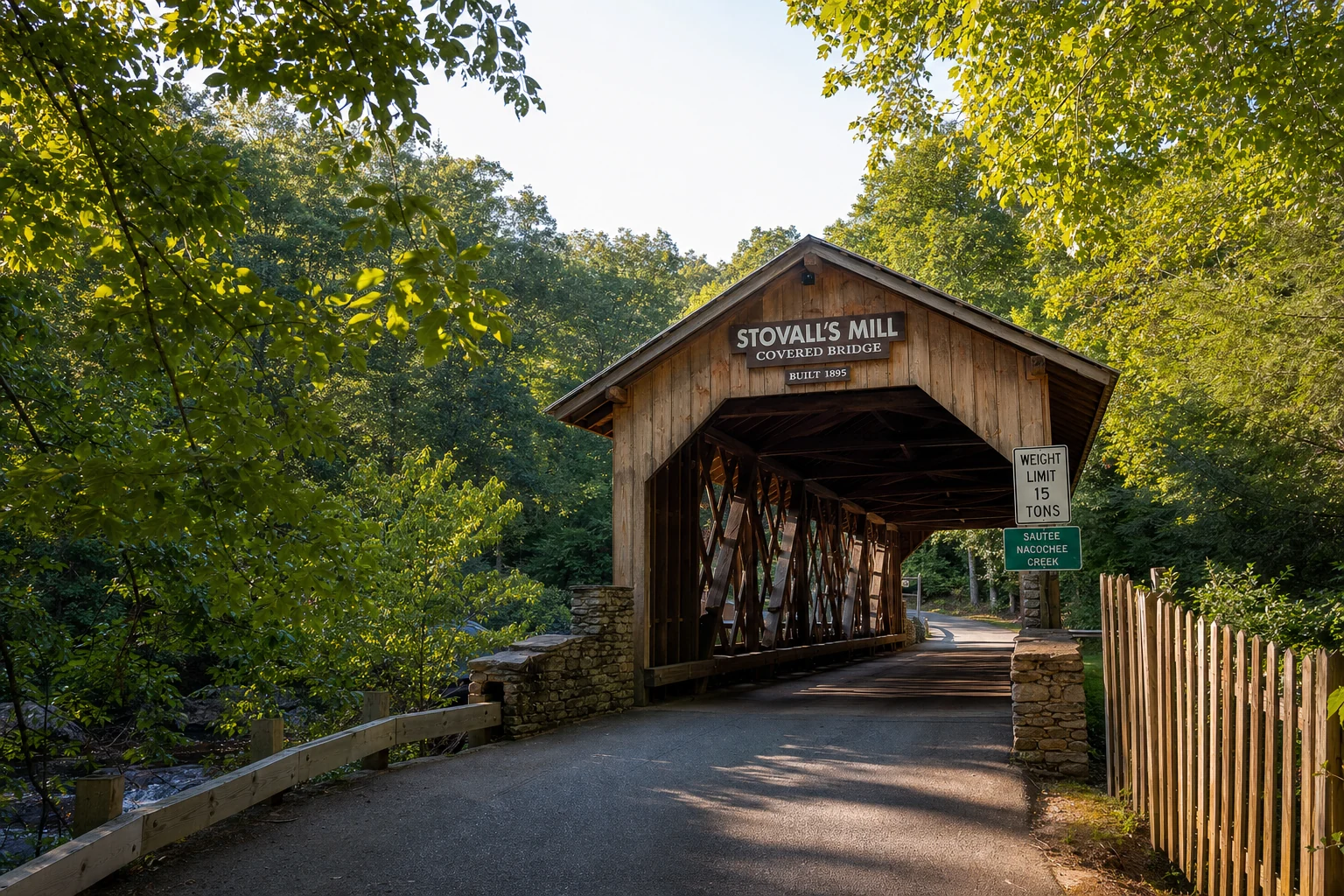 Stovall Mill Covered Bridge