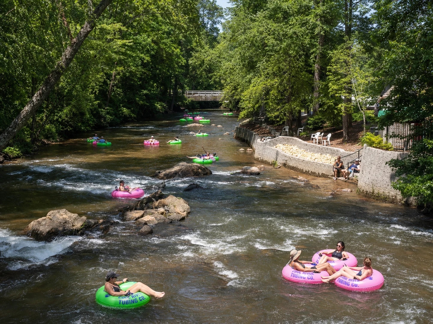 Chattahoochee River Tubing & Helen Waterpark