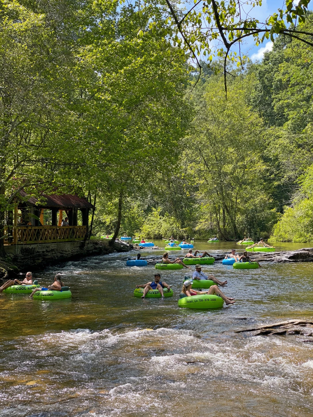 Chattahoochee River at the Festhalle
