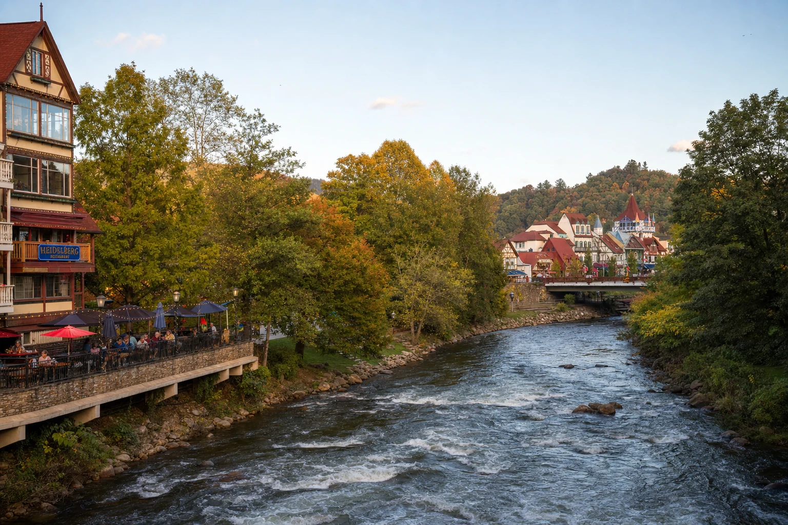 Chattahoochee River in Helen