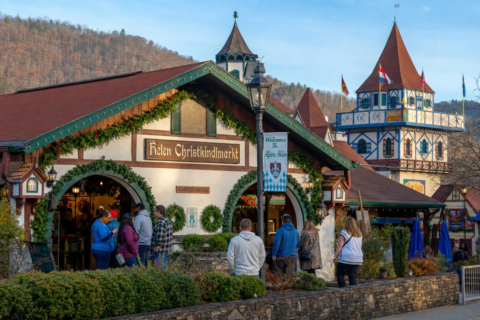 Helen Christkindlmarkt (Christmas Market)