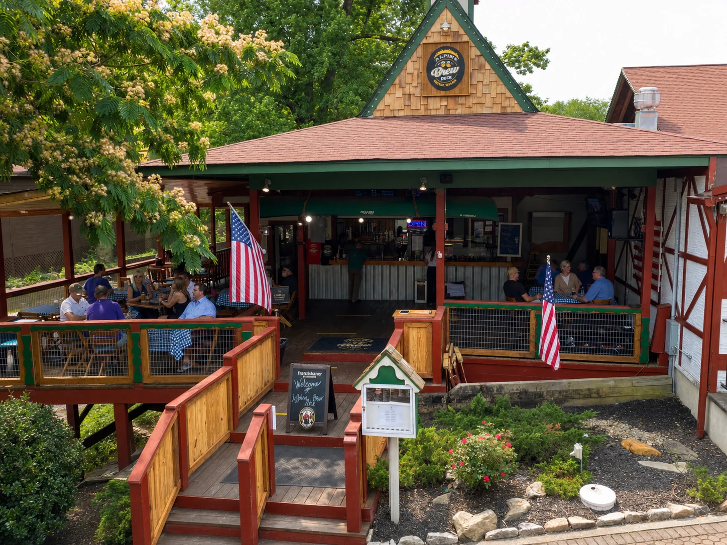 Alpine Brew Deck