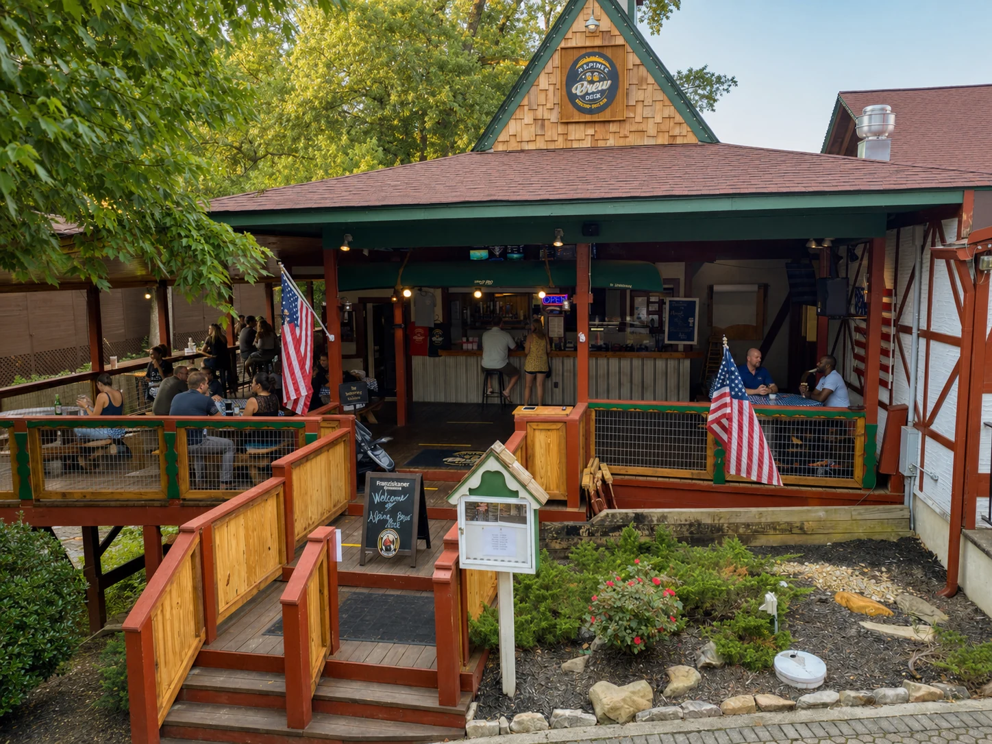 Alpine Brew Deck