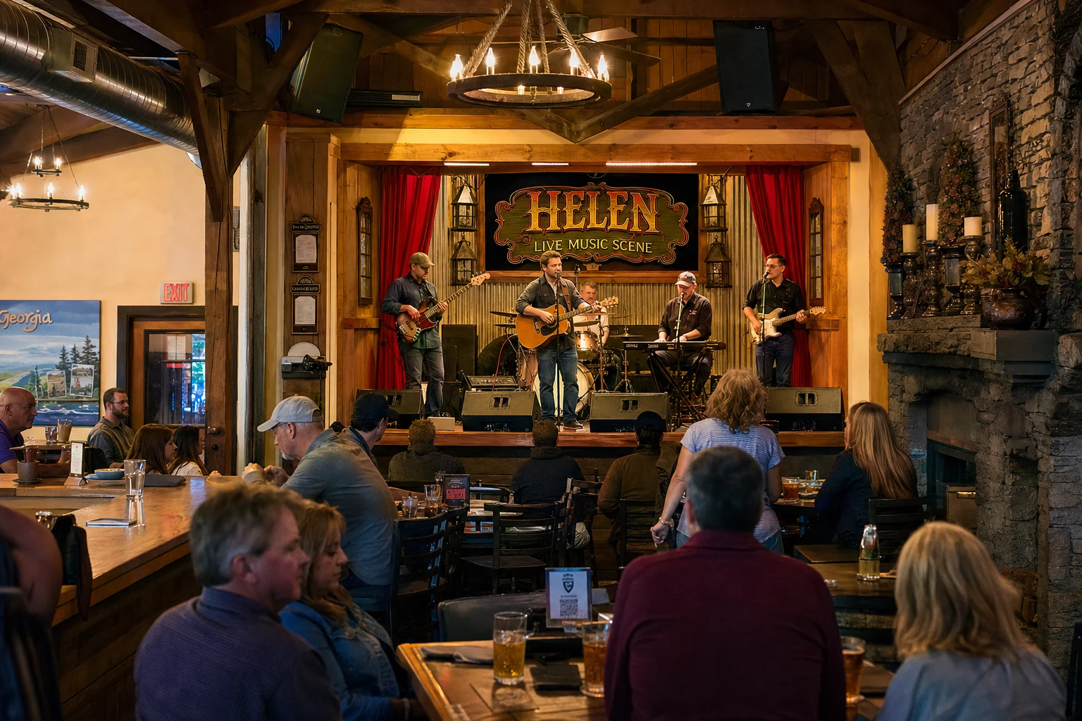 Helen Live Music Scene