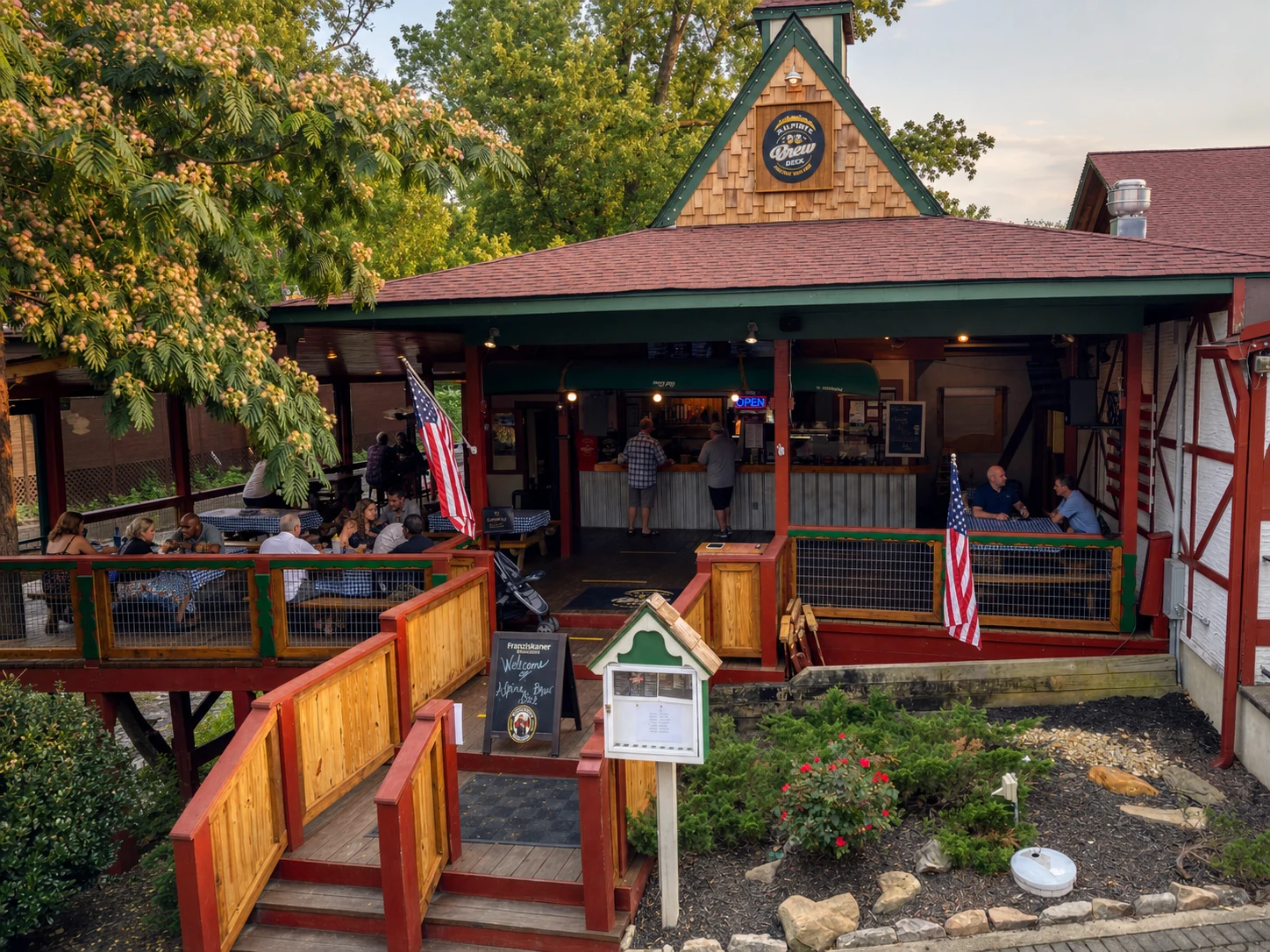 Alpine Brew Deck