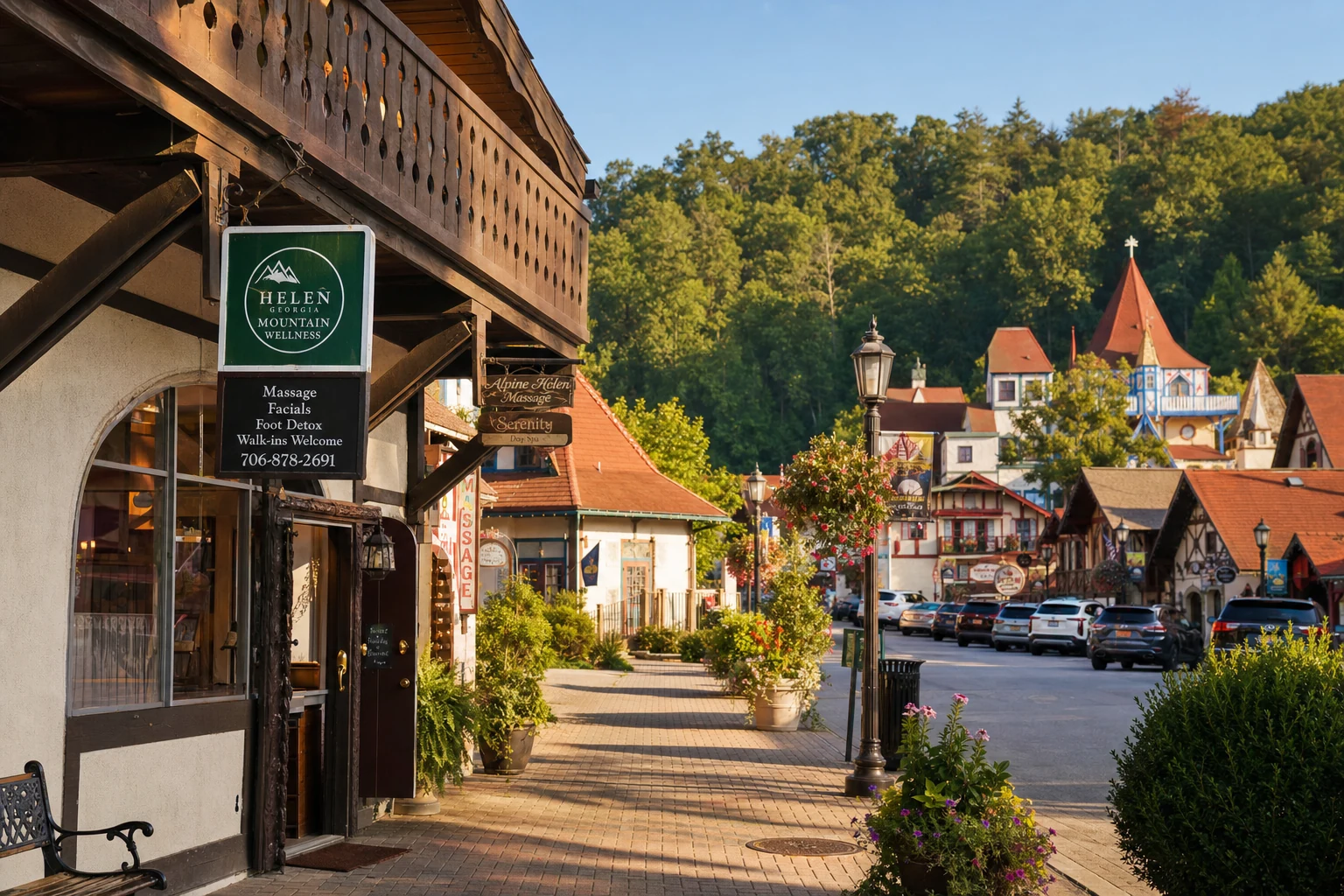 Helen, Georgia Mountain Wellness Scene