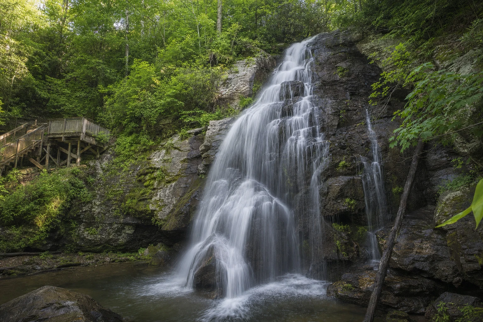 Raven Cliff Falls