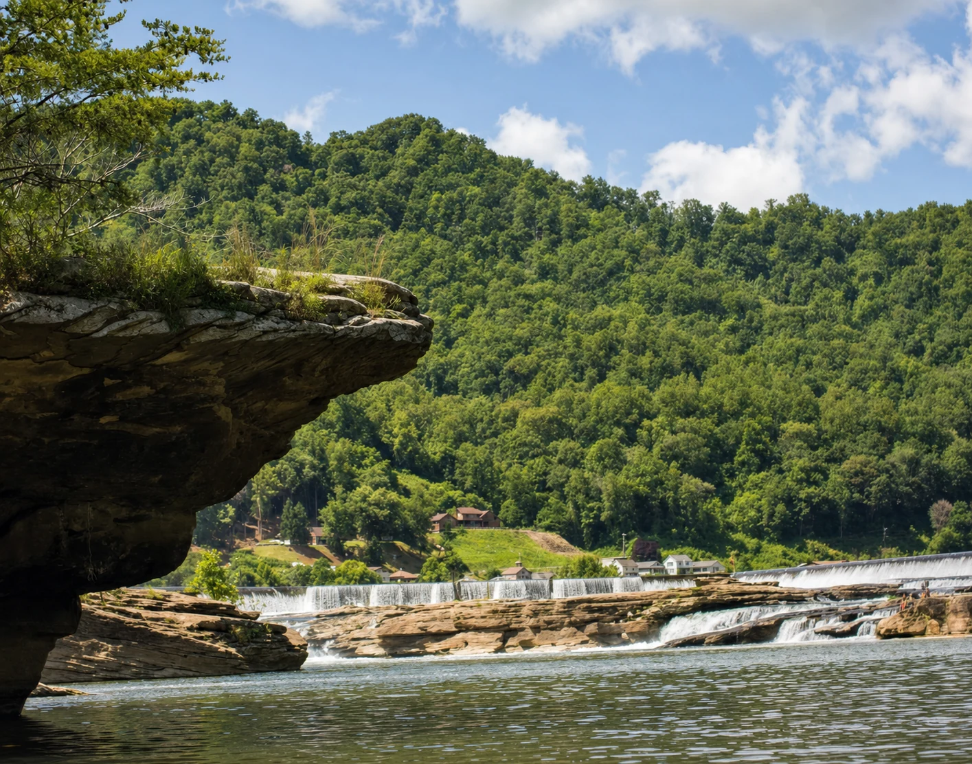 Mountain Creek Swimming Hole Near Helen