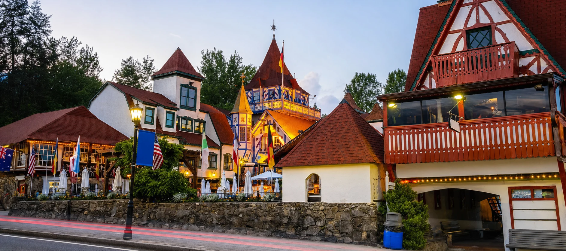 Helen, Georgia — Bavarian Village Downtown