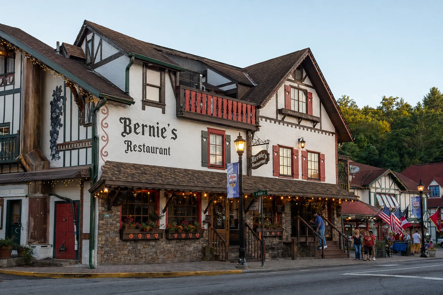 Bernie's restaurant in Helen, Georgia