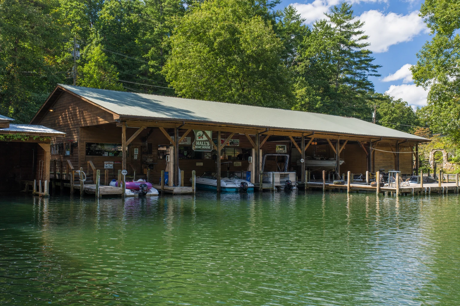 Hall's Boat House