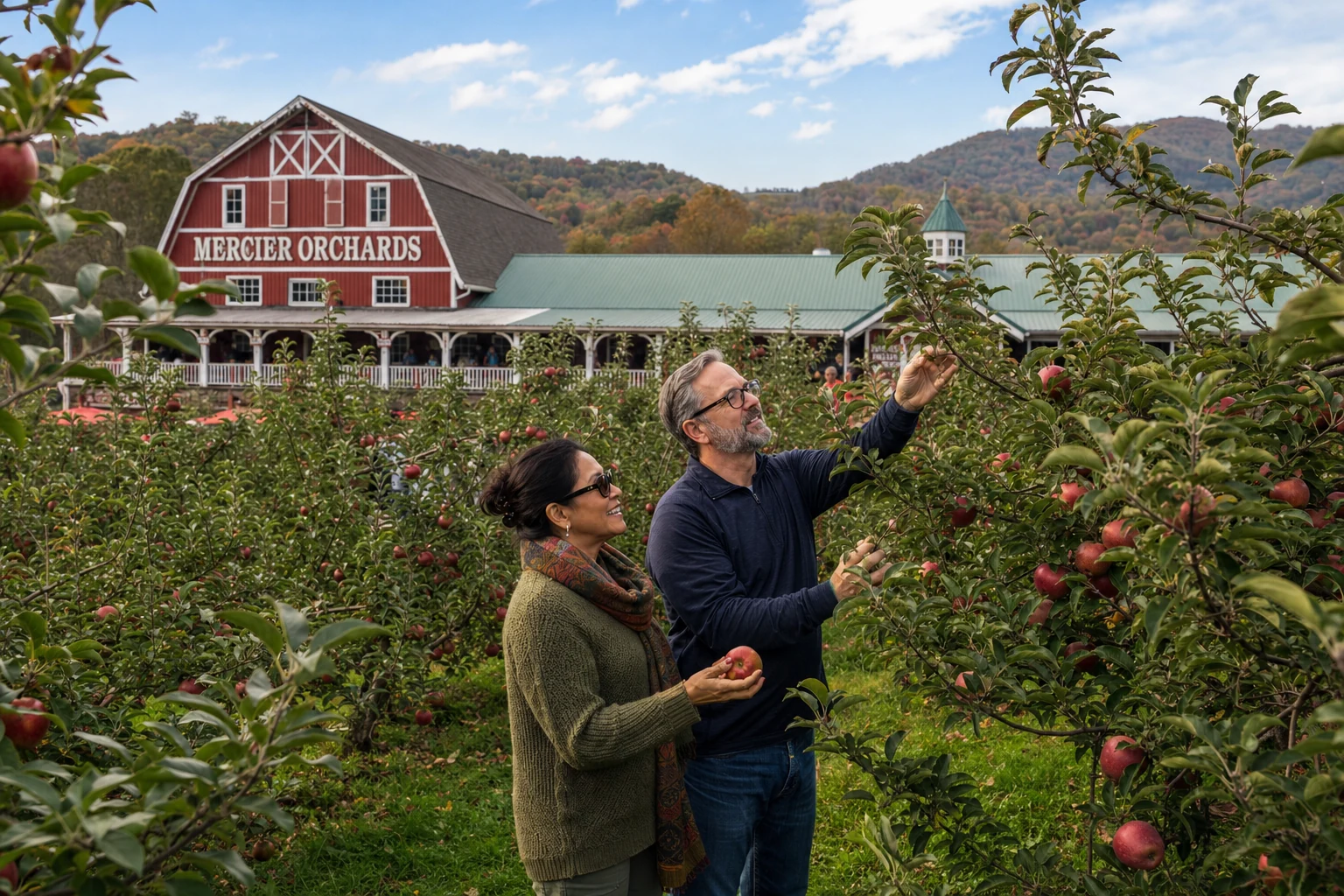 Mercier Orchards U-Pick Apple Fields