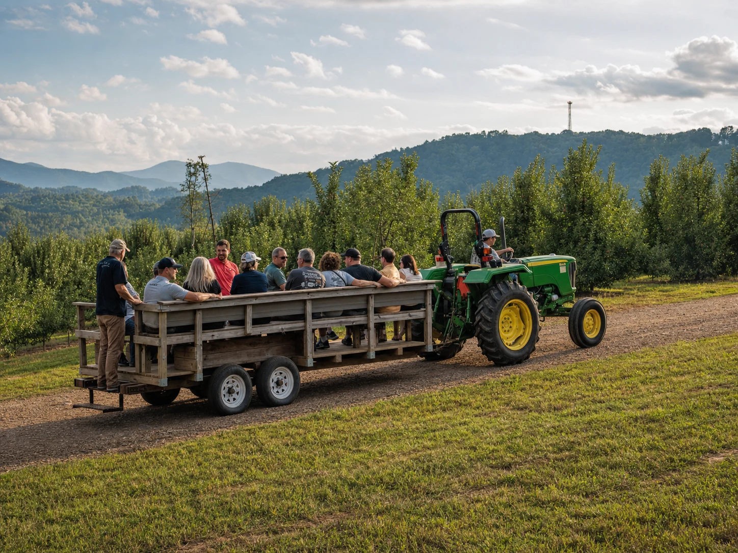 Mercier Orchards Tractor Tour