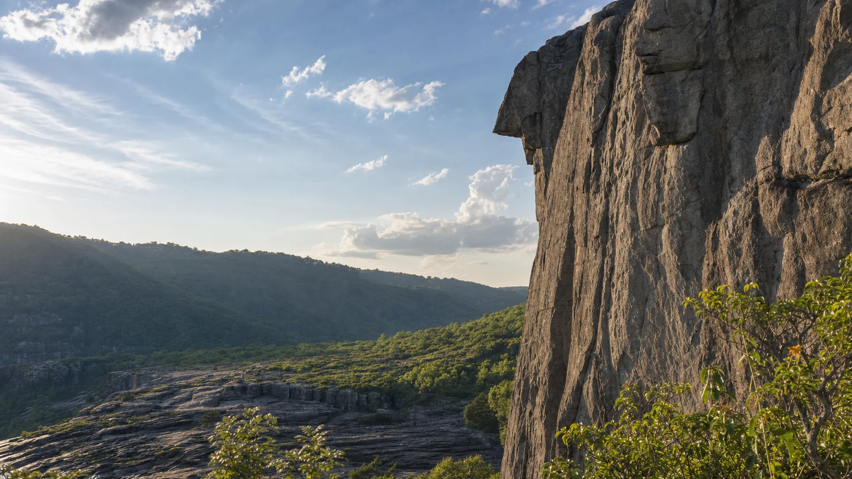 Mount Yonah Granite Face
