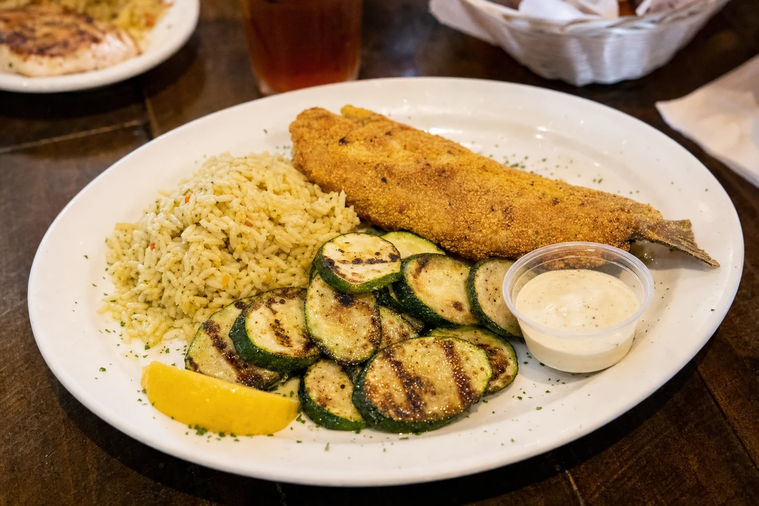 Fried Mountain Trout at Mully's