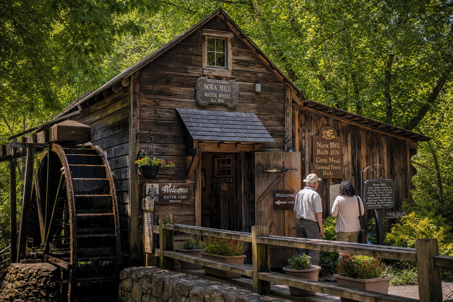 Nora Mill Water Wheel