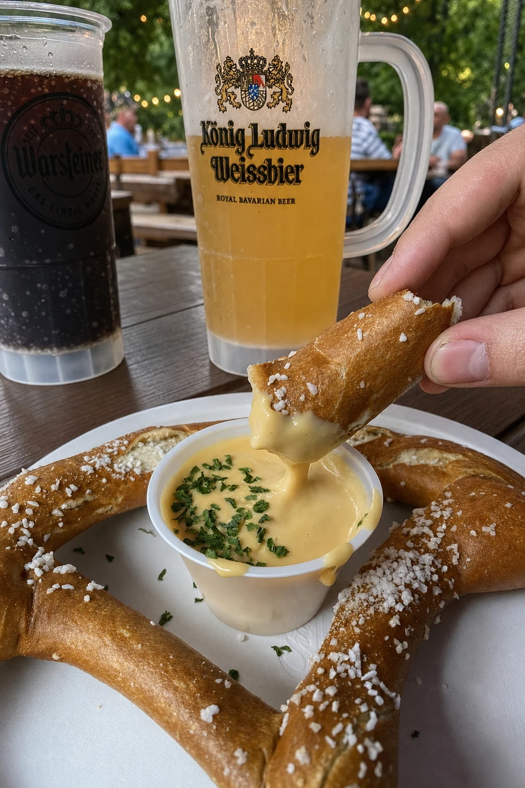 Old Bavaria Inn Pretzel and Beer Cheese