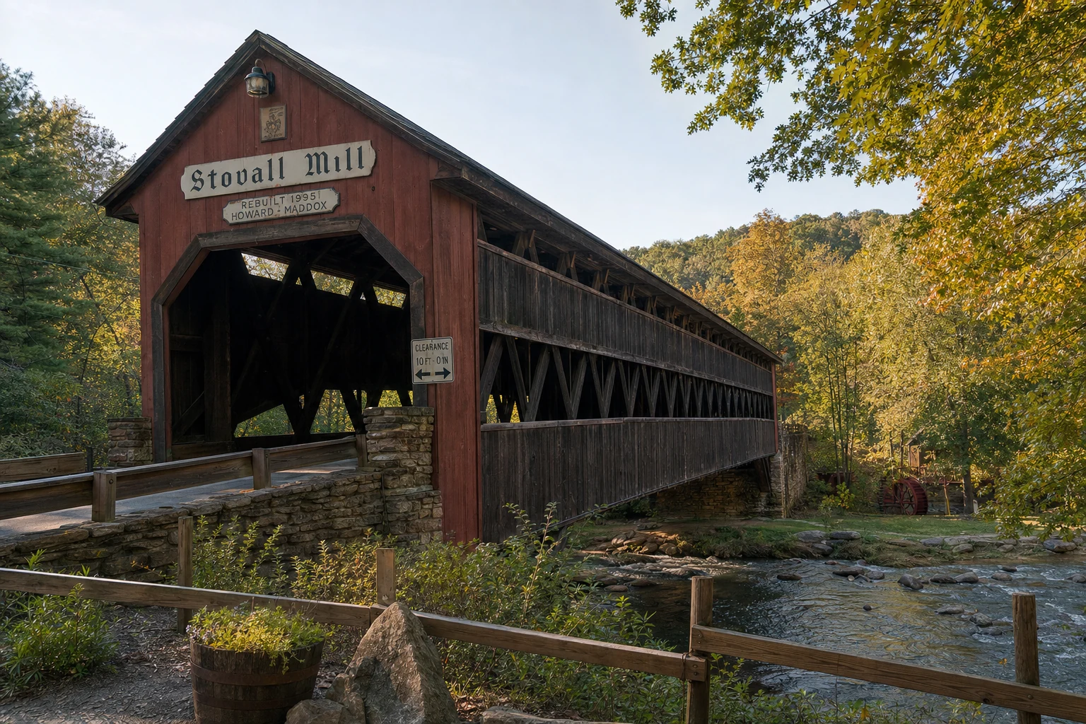 Stovall Mill Covered Bridge