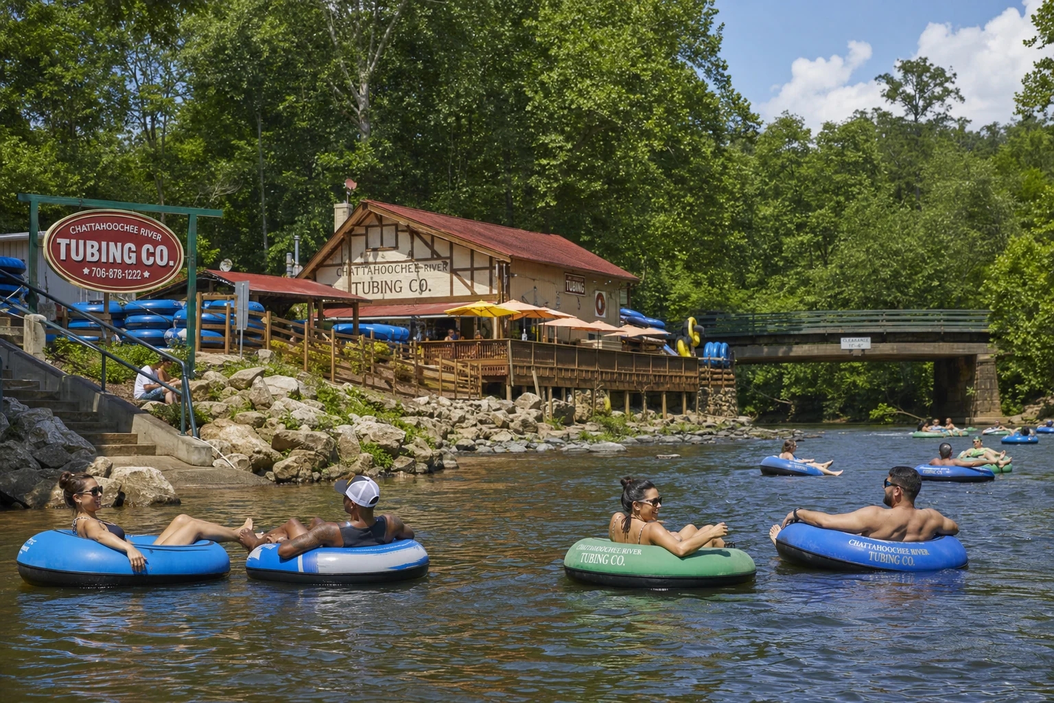 Chattahoochee River Tubing