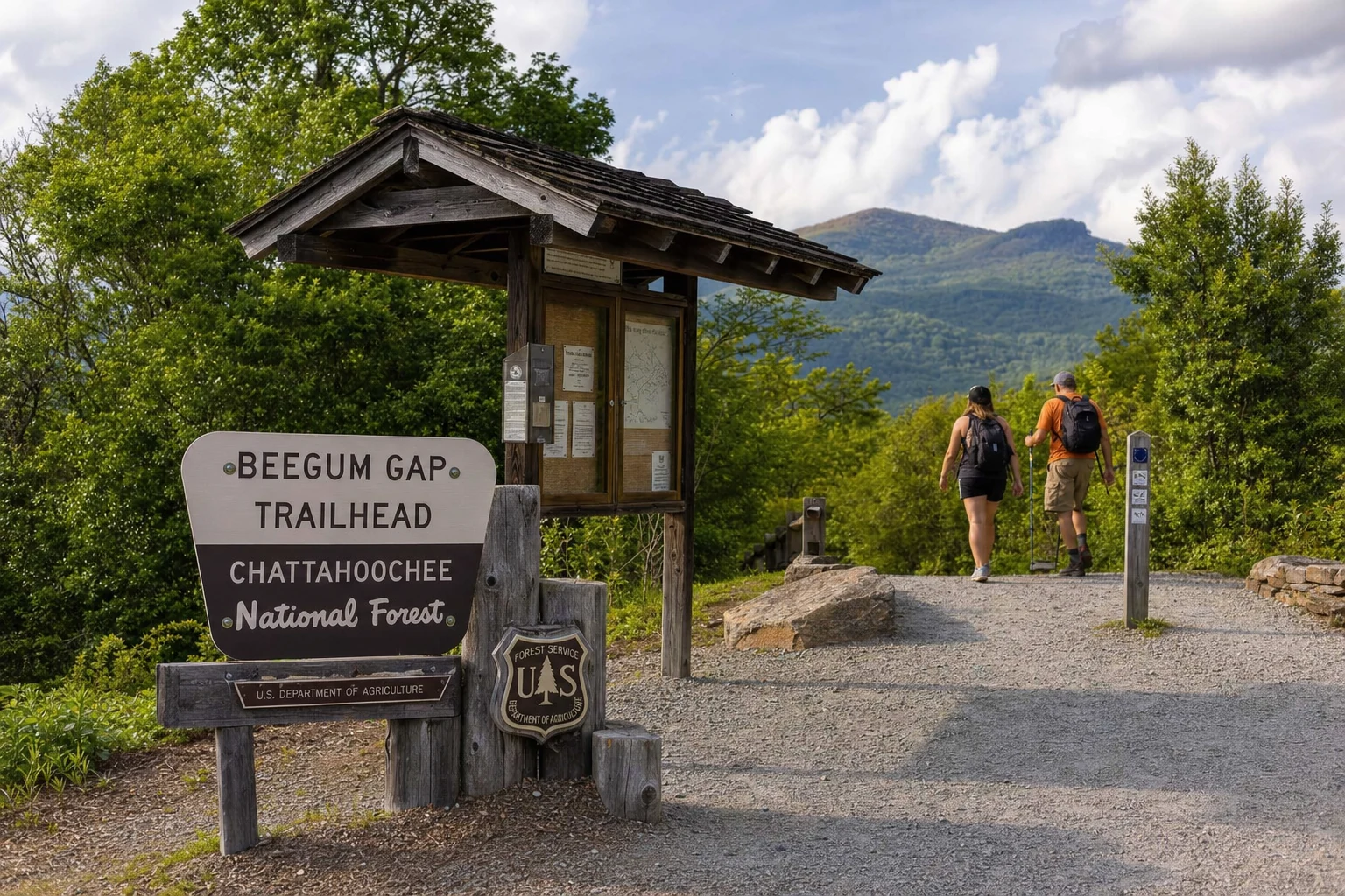 Beegum Gap Trailhead