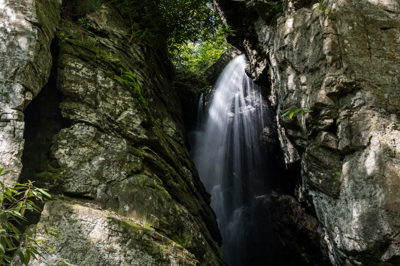 Dodd Creek Trail to Raven Cliff Falls